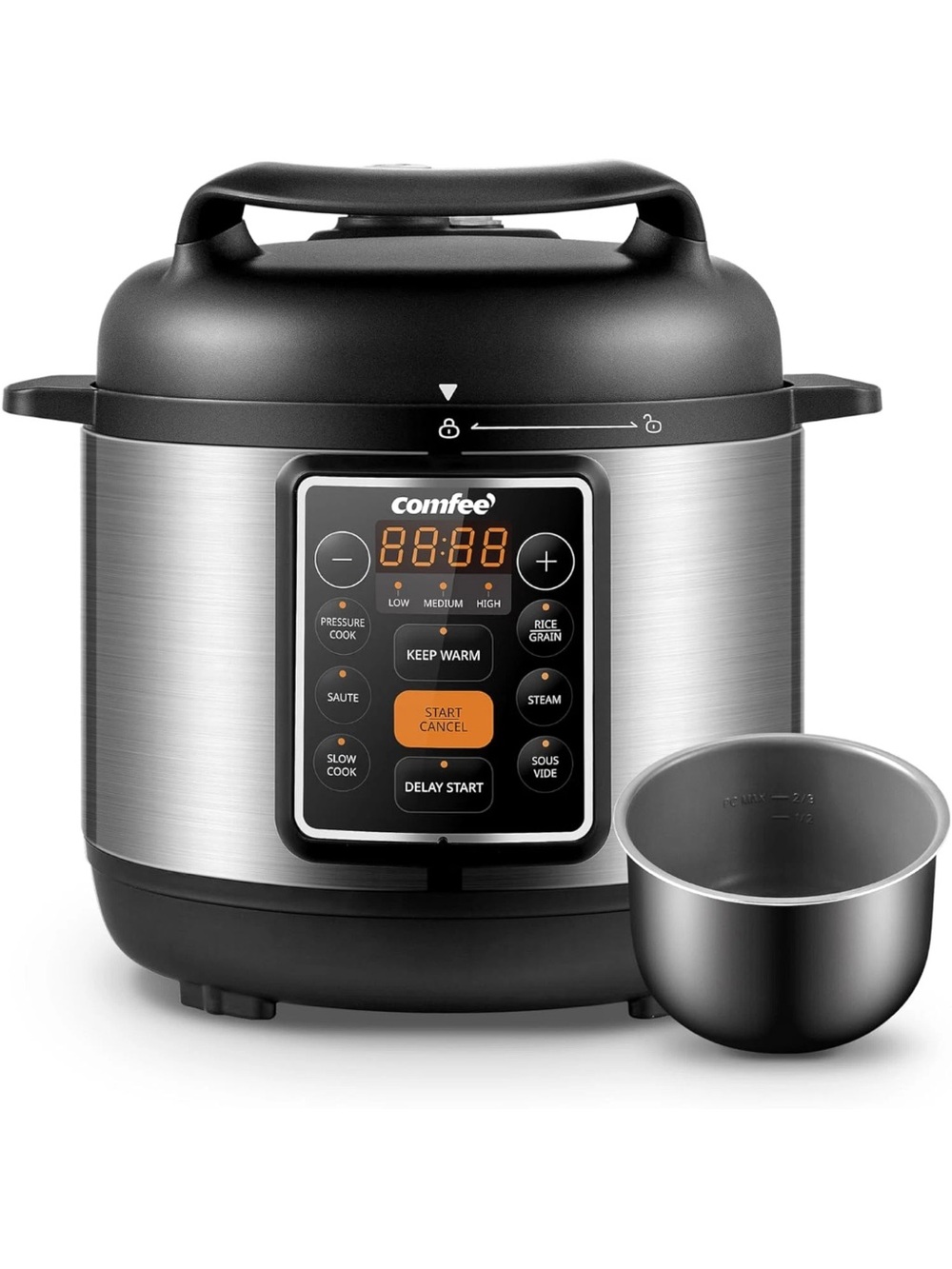 Brand new Comfee Electric Pressure Cooker 3QT